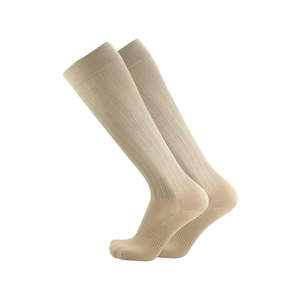Os1st: Travel Wellness Compression Socks - Natural