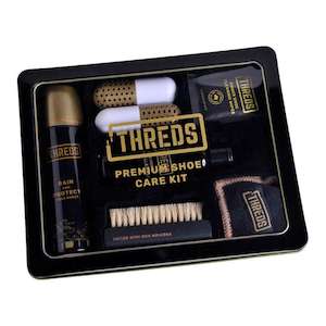 Threds: Premium Shoe Care Kit - Black/Copper