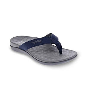 Unisex Sandals: Wave Toe Post Sandal Unisex - Navy
