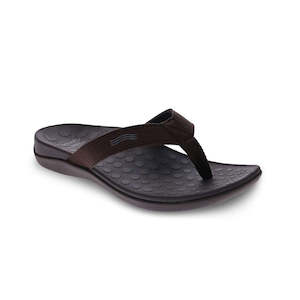 Wave Toe Post Sandal Unisex - Chocolate