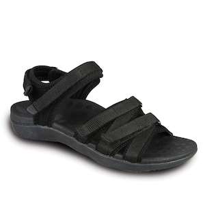 Unisex Sandals: Koru Sandal - Black