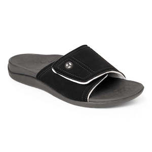 Unisex Slide: Kiwi Slide Sandal - Black