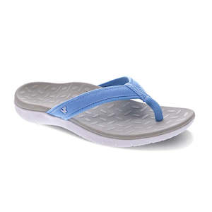 Unisex Jandals: Venture Toe Post Sandal - Blue