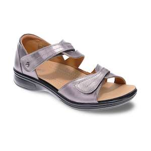 Revere Best Sellers: Geneva Sandal - Gunmetal