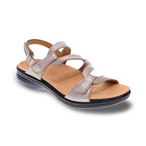 Revere Best Sellers: Miami Adjustable Sandal - Champagne