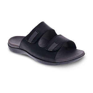 Connor Slide Sandal - Black