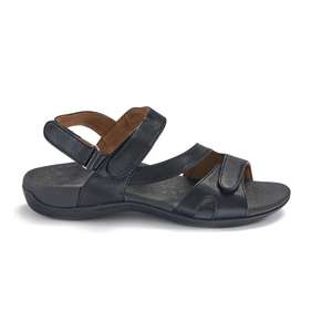 Scholl: Aberdeen Backstrap Sandal - Black