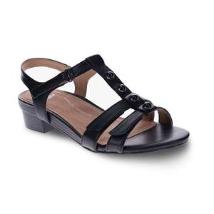 Scholl: Gina Backstrap Sandal - Black