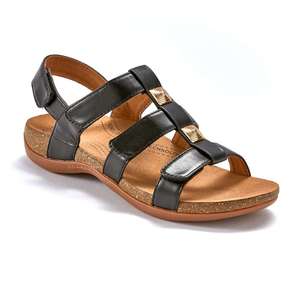 Scholl: Aztec Backstrap Sandal - Black