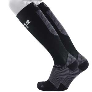 Compression Bracing Socks (FS4+) - Black