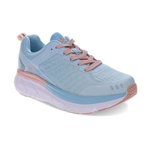 Unisex Active Sneaker: Walker Mesh III - Lt Blue/Apricot