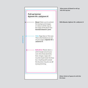 Premium Pull Up Banner With Aluminum Base