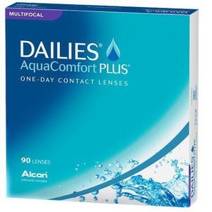 Contact Lenses: Dailies Aquacomfort Plus Multifocal 12 Months Supply
