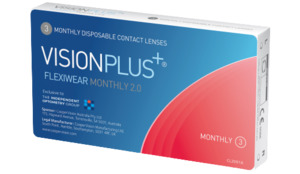 Contact Lenses - at Visique Hutt Optometrists: Biofinity Energys Clinical Equivalent: CooperVision VisionPlus+ Flexiwear Monthly 2.0 6 Pack