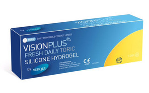 Contact Lenses - at Visique Hutt Optometrists: Clariti 1 Day Toric: VisionPlus+ Fresh Daily Toric 30 Pack