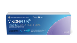 Contact Lenses - at Visique Hutt Optometrists: CooperVision Vision Plus Premium Daily Multifocal 90 Pack
