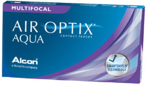 Products: Alcon Air Optix plus Hydraglyde Multifocal 3 Pack