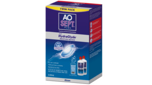 Alcon AO Sept Plus Hydraglyde Twin Pack