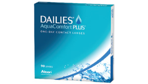 Products: Alcon Dailies AquaComfort Plus 90 Pack
