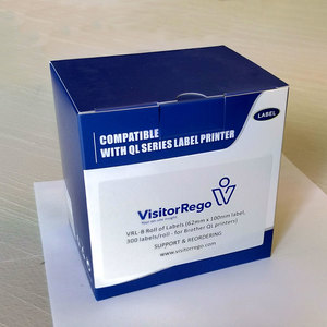 Products: Brother compatible labels (100 x 62mm 300 per roll) - VisitorRego