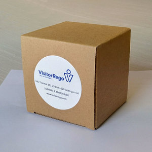 Products: Dymo compatible labels (101 x 54mm 220 per roll) - VisitorRego