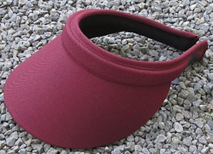 122 Burgundy Slip-on Visor - Jamka Visors