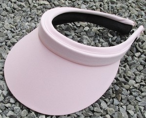 Products: 123 Pink Slip-on Visor - Jamka Visors