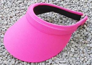 124 Fuchsia Slip-on Visor - Jamka Visors