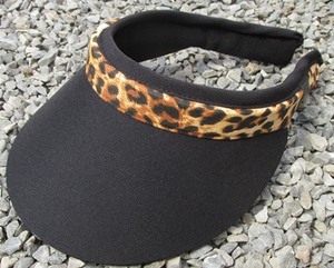 187 Black & Leopard Slip-on Visor - Jamka Visors