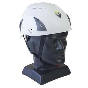 Head Protection: INDUSTRIAL HARD HAT QTECH - RUBBER CRADLE LINER TO ABSORB SHOCK