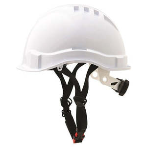 Head Protection: V6 MICRO PEAK HARD HAT WITH CHIN STRAPS, RACHET ADJUST