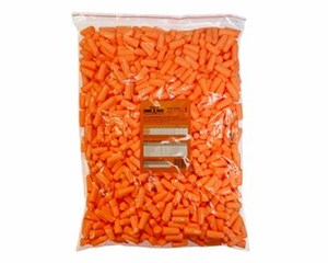 Hearing Protection: FOAM EAR PLUGS - 300 Pairs Refill Bag