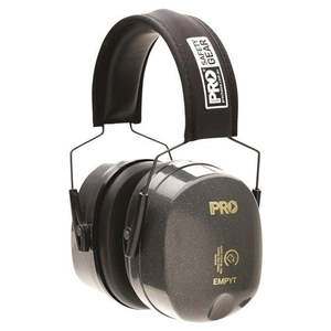 Hearing Protection: PYTHON EAR MUFFS SLIMLINE, BLACK - CLASS 5