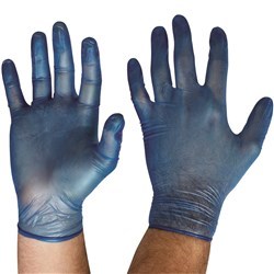 Hand Protection: DISPOSABLE VINYL POWDER FREE GLOVES - Examination, Ambidextrous, Non Sterile