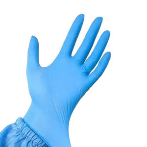 Hand Protection: HEAVY DUTY BLUE NITRILE DISPOSABLE GLOVES -Disposable Gloves