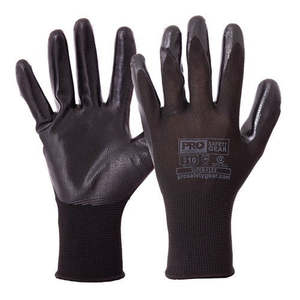 Hand Protection: SUPER-FLEX NITRILE LIGHTWEIGHT SAFETY GLOVES