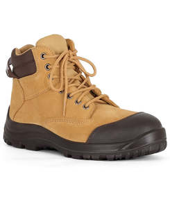 Footwear: STEELER ZIP SAFETY BOOT - JB