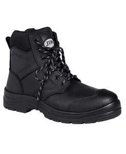 Footwear: CLASSIC ZIP SAFETY BOOT -JBS
