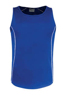 BOCINI SPORTS WOMENS SINGLET - Breezeway Polyester with Anti Bacterial Factor