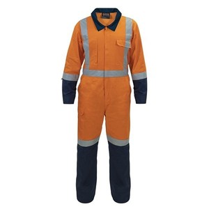 Overalls: HI VIS OVERALLS - TTMC-W17, DAY/NIGHT, LIGHTWEIGHT, COTTON
