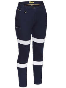 Pants And Shorts 1: WOMENS STRETCH WORK PANTS, - Cotton | Reflective Tape, Stretch for Comfort