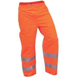 Pants And Shorts 1: BISON HI-VIS OVERPANTS - Waterproof