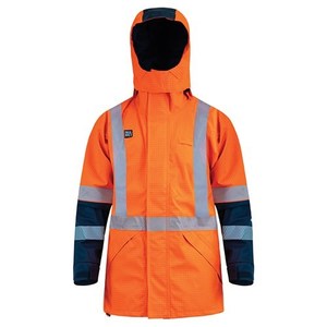 Fire Retardant Clothing 1: BISON ARCGUARD HI VIS SAFTY PLUS JACKET, TTMC-W17, X-BACK
