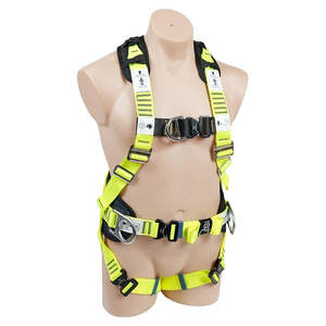 FULL BODY HARNESS - D-Rings Front, Back,Hips, Confined Space Loops , Aluminium B&hellip;