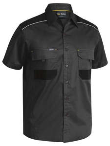 FLY & MOVE MECHANICAL STRETCH BISLEY SHORT SLEEVE SHIRT