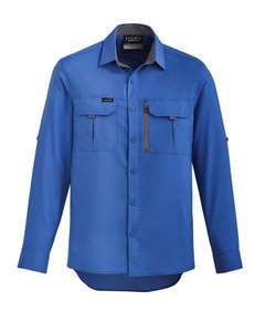 Work Shirts 1: MENS OUTDOOR LONG SLEEVESHIRT - Lightweight, Strong Rip-Stop Fabric