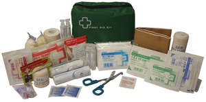 First Aid Kits: INDUSTRIAL FIRST AID KIT 1-5 PERSONS