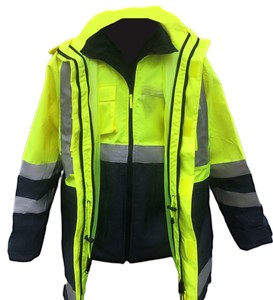 Clearance 4: SUMMIT PRO JACKET- Showerproof, Zip Out Fleece Lined Vest. 2in1 Jacket & Vest