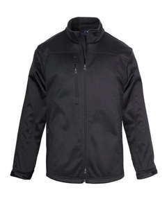 Jackets Outerwear: FB MENS SOFTSHELL JACKET - Premium, 3 Layer, Fleece Lined, Extra Comfort