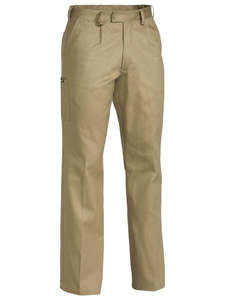 Rain Jackets: BISLEY ORIGINAL COTTON DRILL PANTS - Side Slant Pockets | Hip Pockets | Thigh Ph Pocket